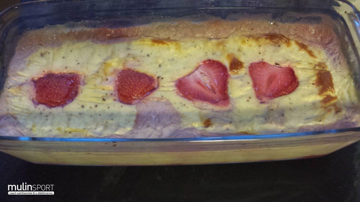 Clafoutis de fraises