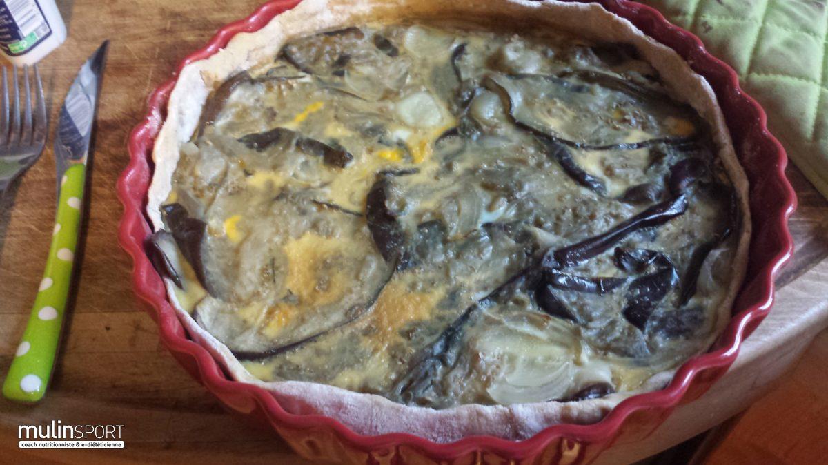 Tarte à l’auberginade ★