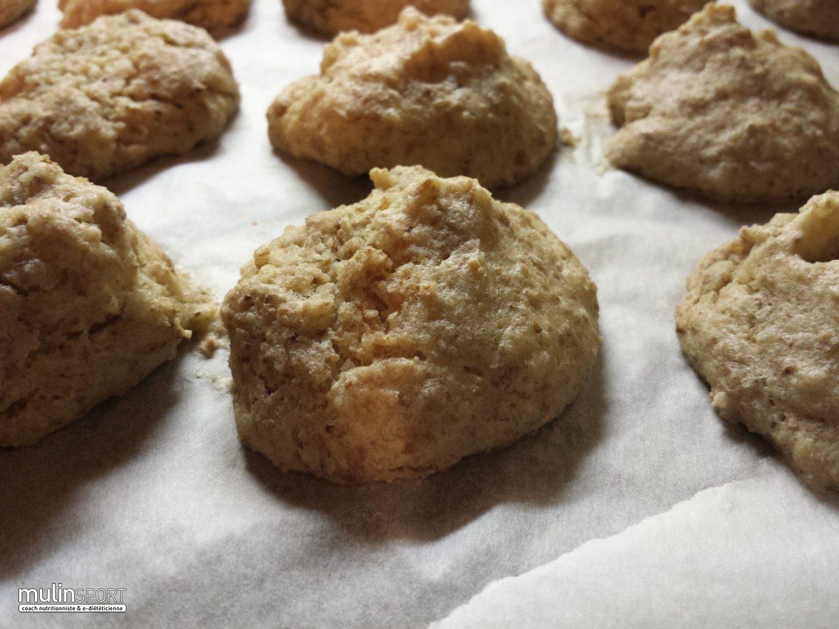 Cookies aux flocons de sarrasin et purée d’amande★ sans gluten