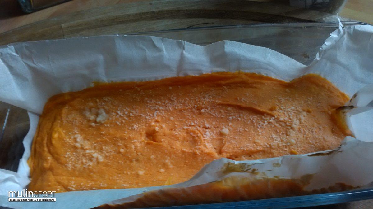 Cake de patates douces à la fécule de pommes de terre ***