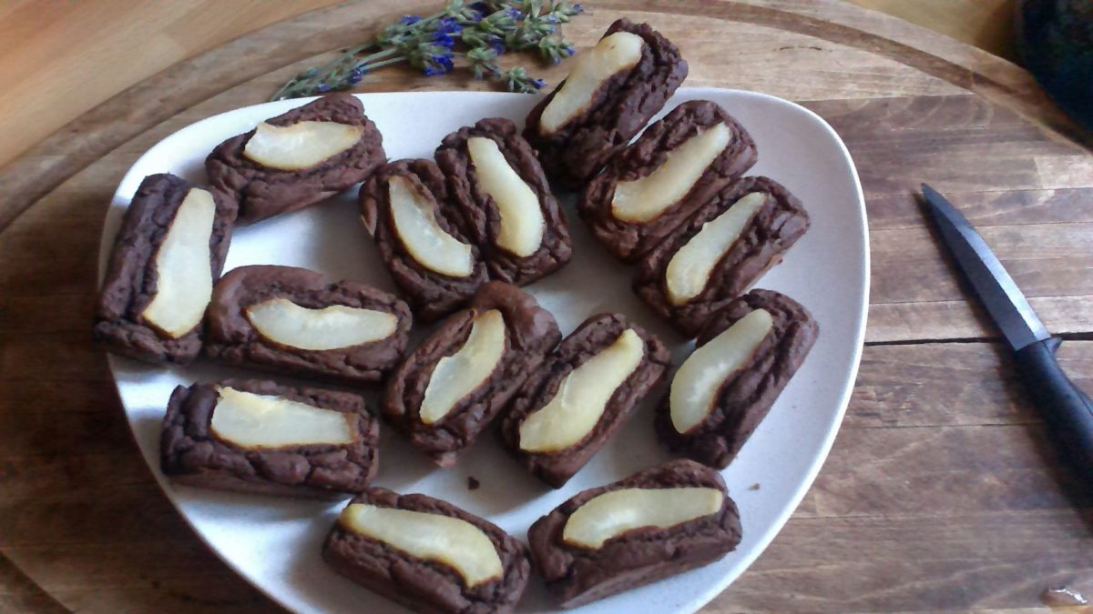 FINANCIERS LUPIN, CACAO AUX POIRES🍐🍐🍐#lowcarb#glutenfree