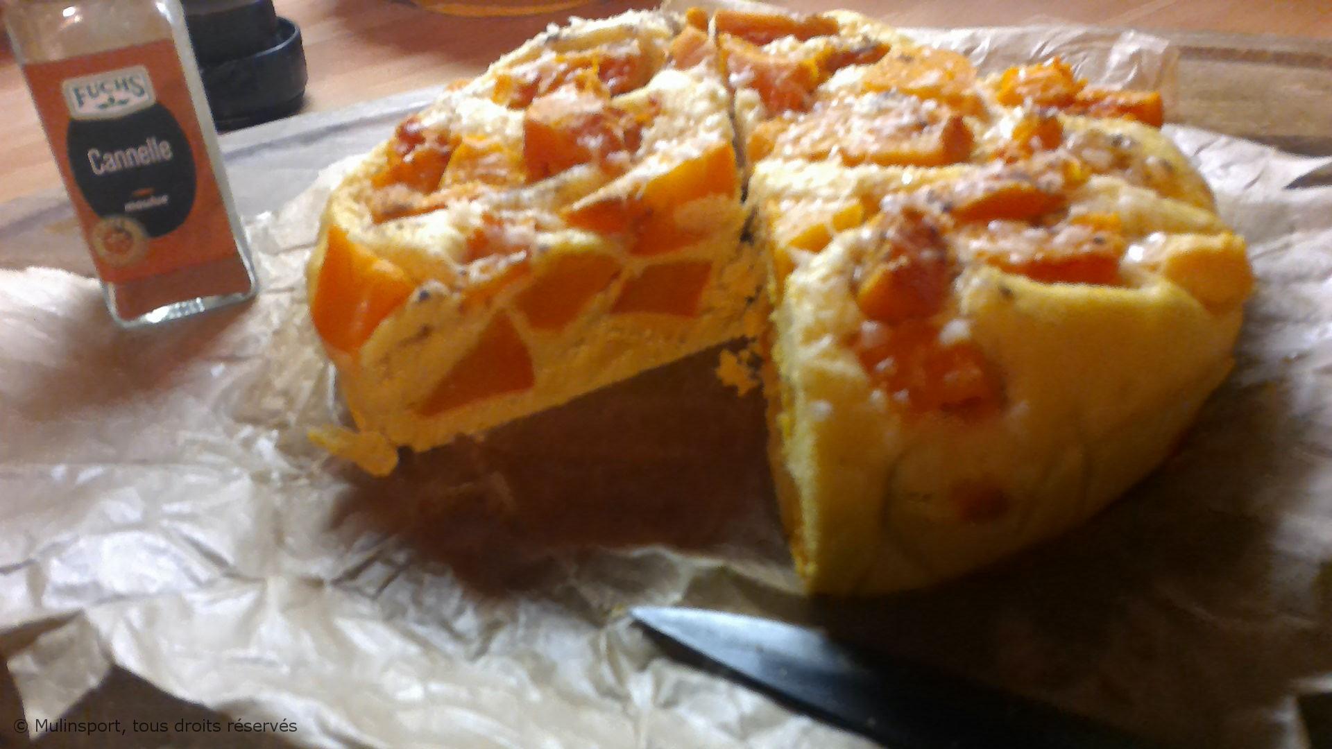 Cake Au Potimarron Creme Fraiche De Brebis Et Cannelle Au