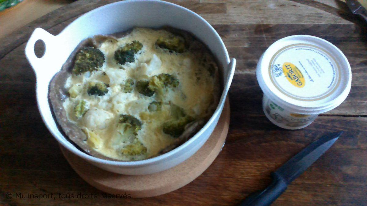 🥦TOURTE BLES ANCIENS, SARRASIN AUX CHOUX, CREME FRAICHE DE BREBIS AU VITALISEUR DE MARION